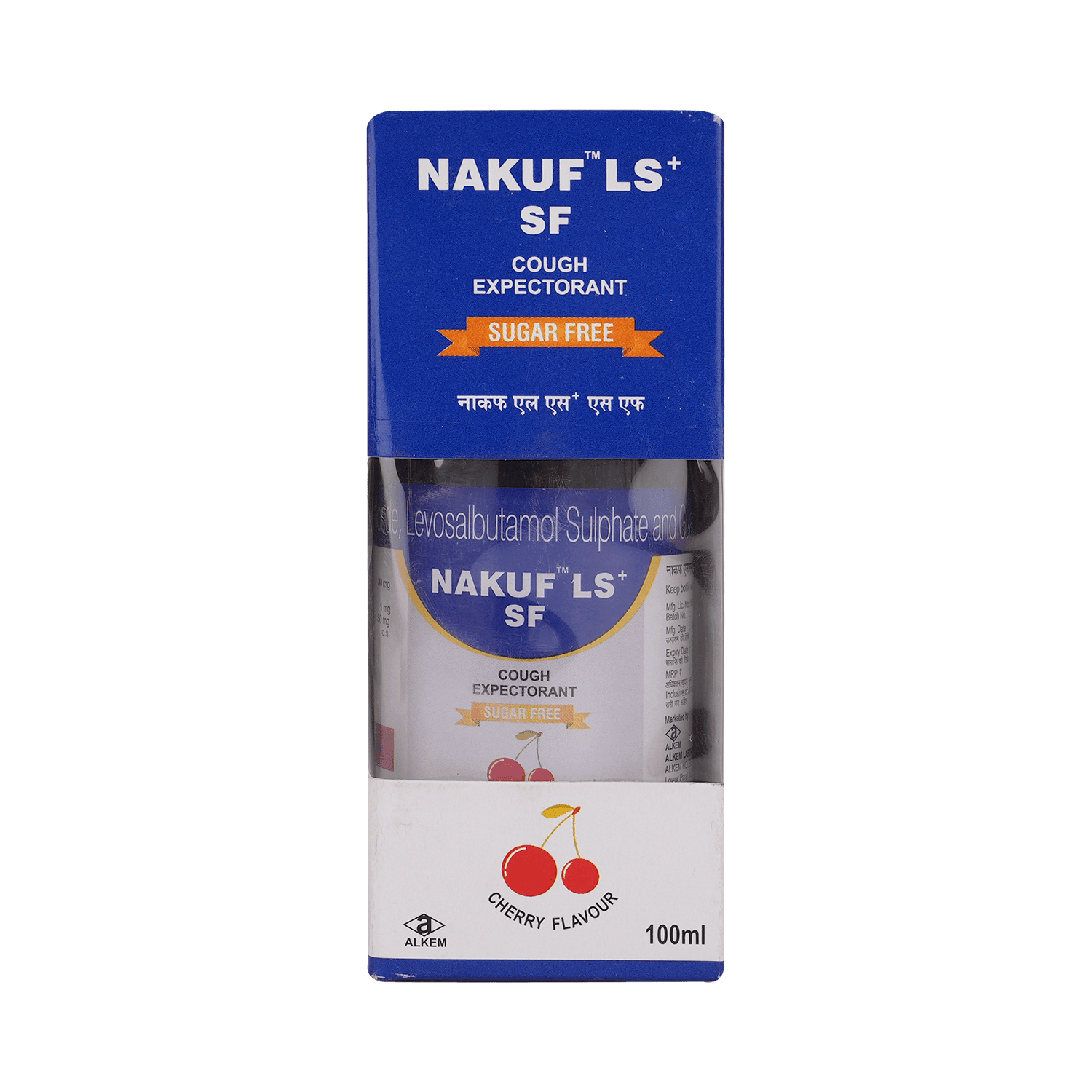 Nakuf LS+ SF Expectorant Cherry Sugar Free - Image 2