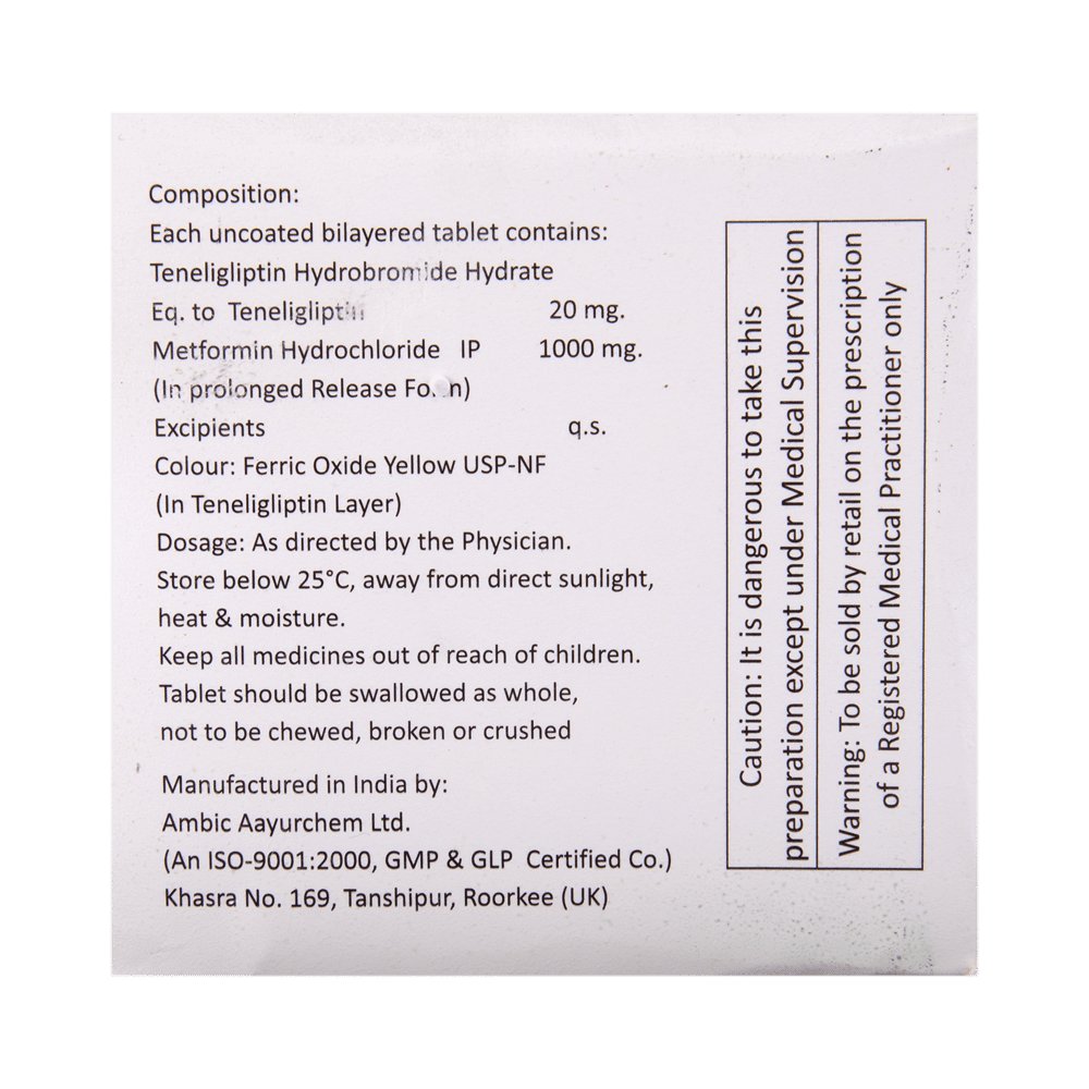 Vidglit-M Forte Tablet PR - Image 3