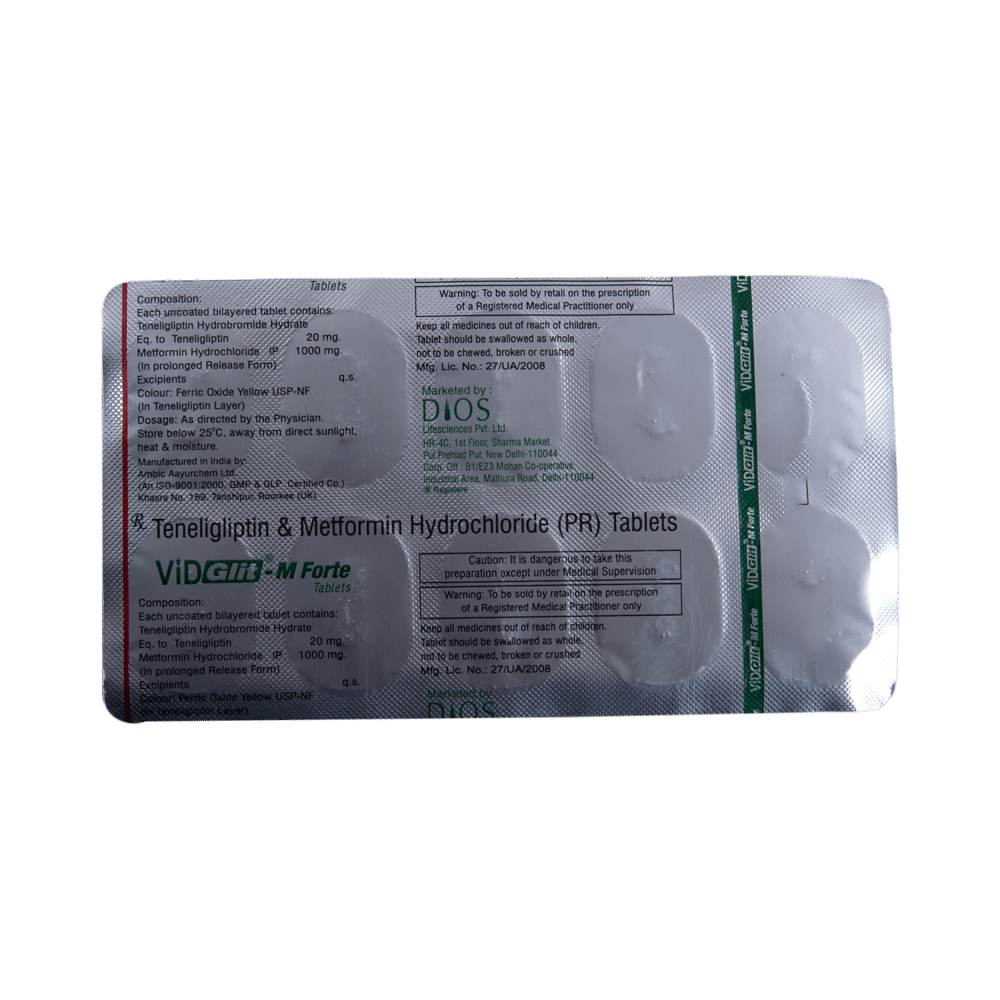 Vidglit-M Forte Tablet PR - Image 5