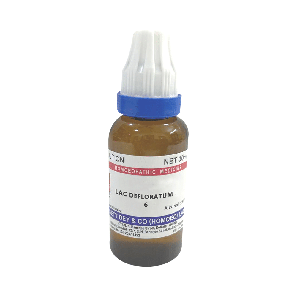 Sett Dey Lac Defloratum Dilution 6 - Image 1