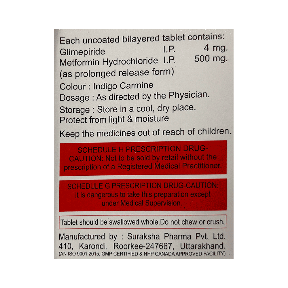 Sugatab-M 4 Tablet PR - Image 2