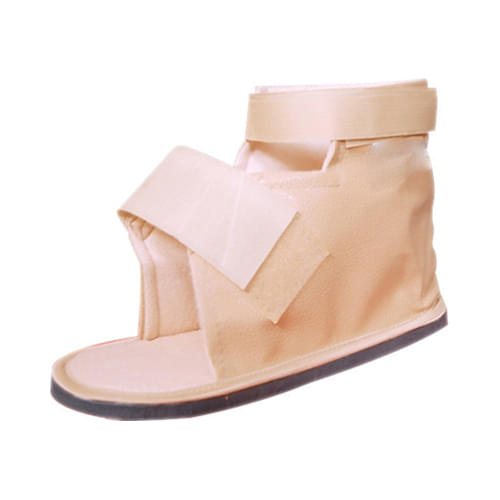 Hiakan International Cast Shoe Orthopedic Boot Small Beige