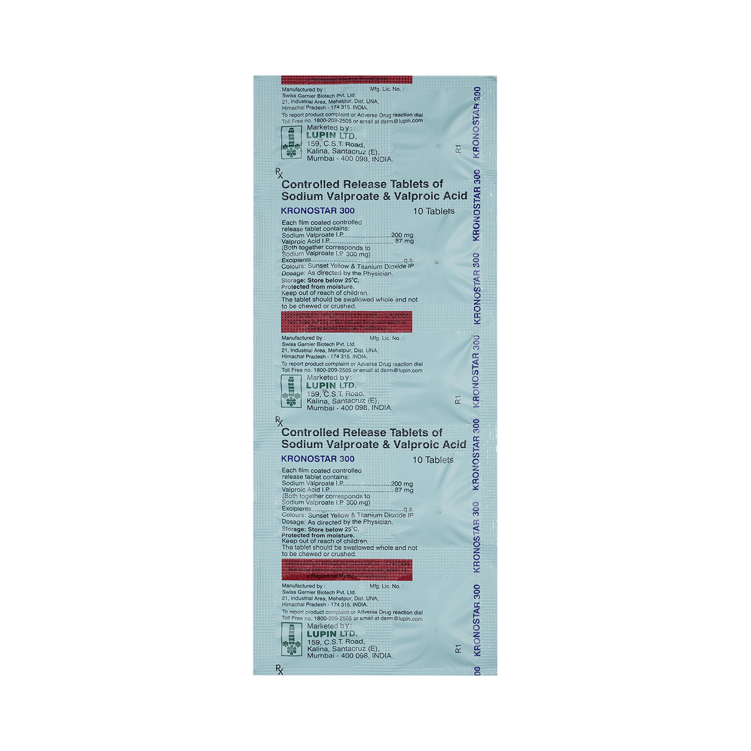 Kronostar 300 Tablet CR - Image 3