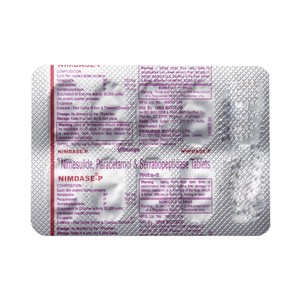 Nimdase-P Tablet - Image 5