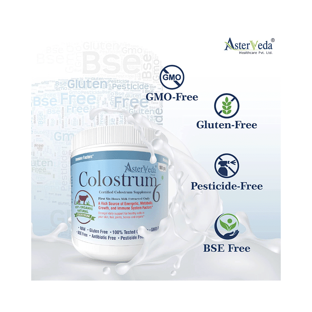 Asterveda Healthcare Organic Cow Colostrum for Energy, Immunity, Growth & Metabolism | - Image 7