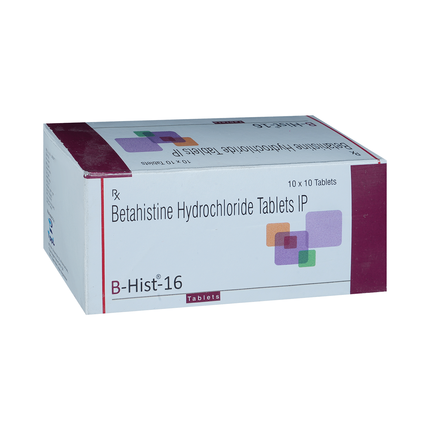 Bhist 16mg Tablet - Image 2