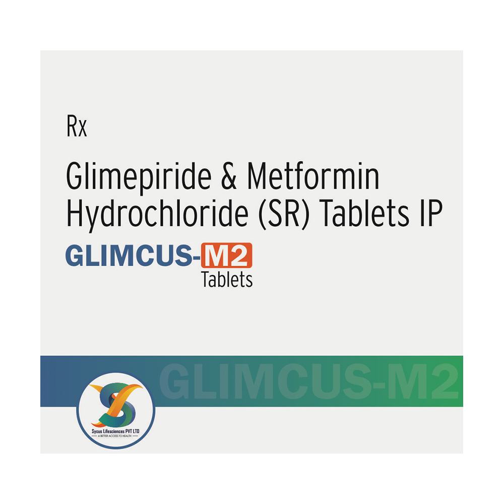 Glimcus-M 2 Tablet SR - Image 1
