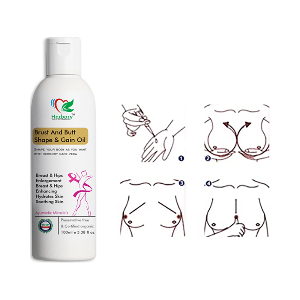 Herbory Brust and Butt Shape & Gain Oil - Image 3