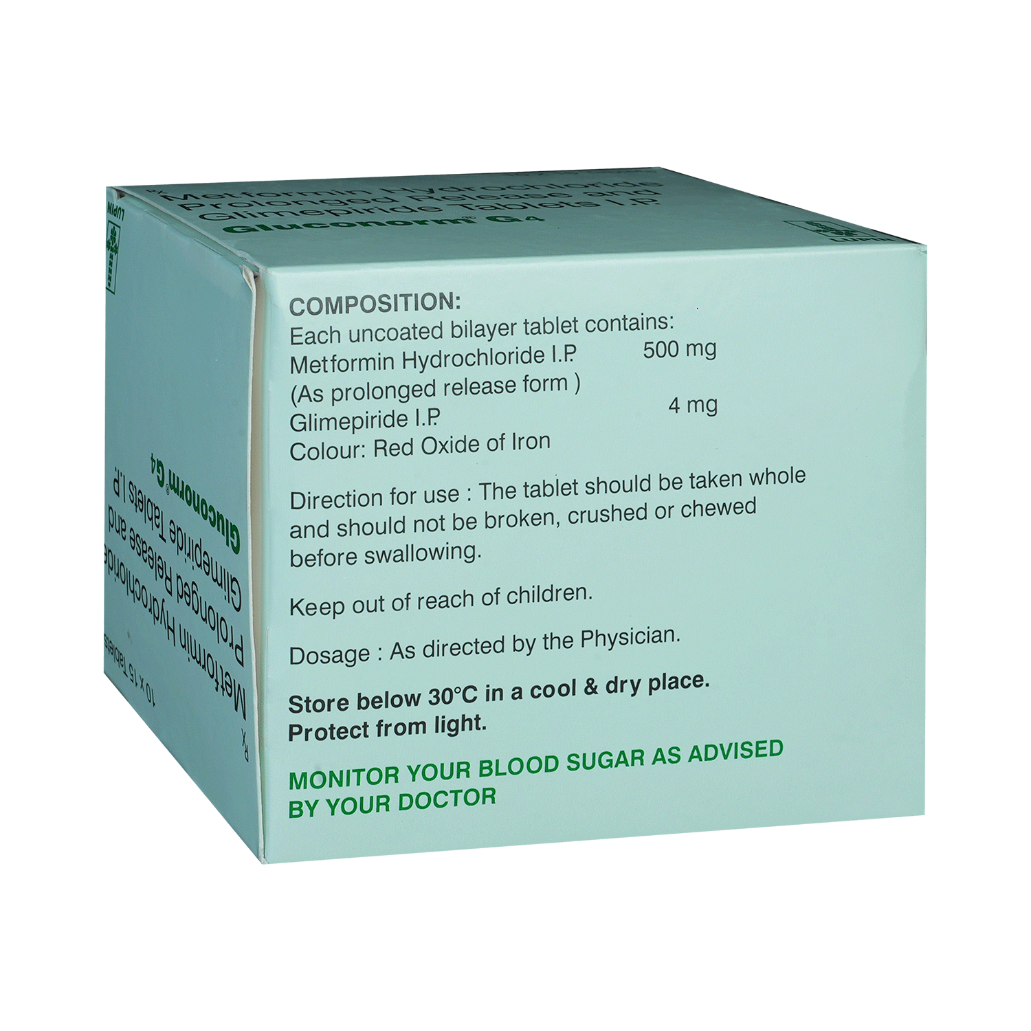 Gluconorm-G 4 Tablet PR - Image 4