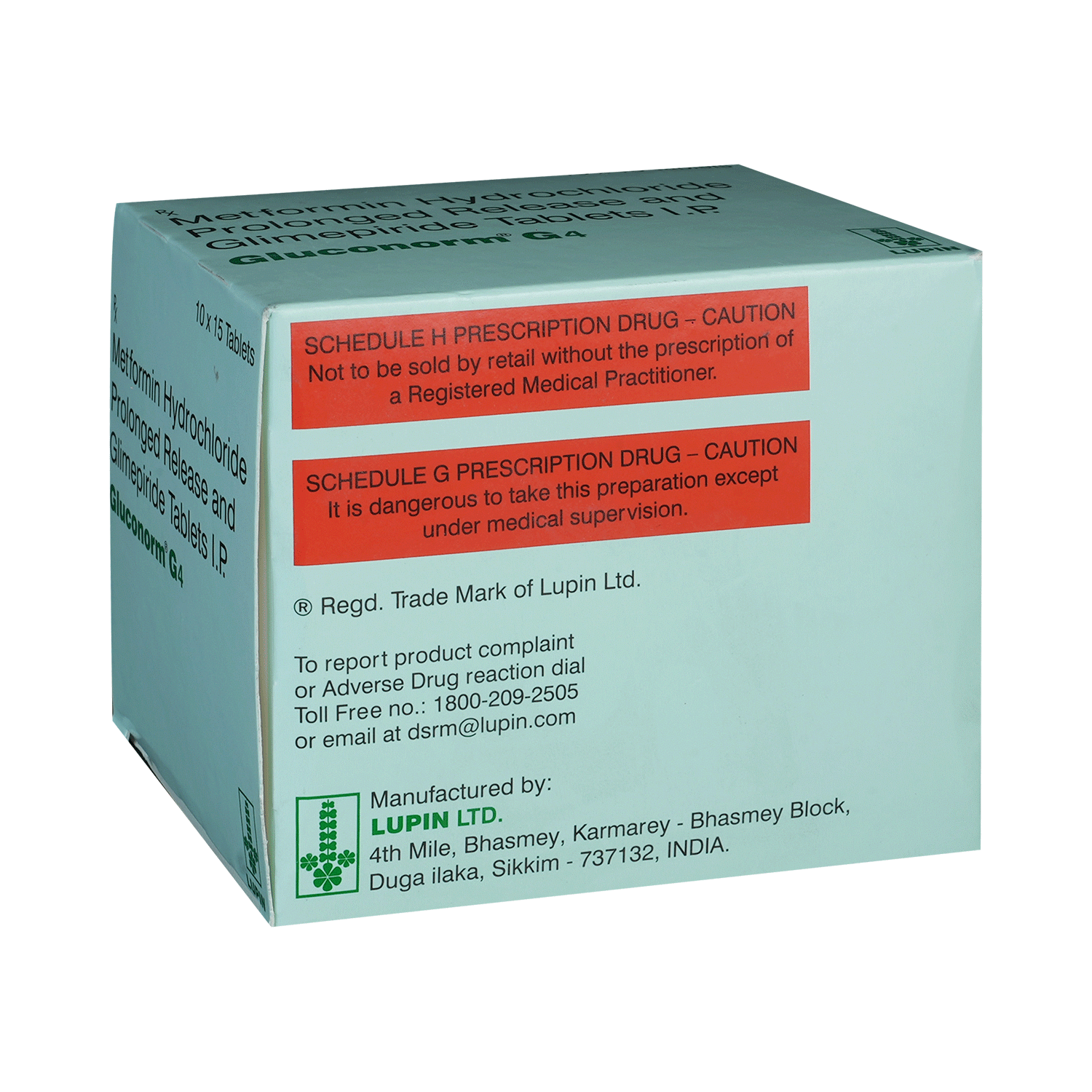 Gluconorm-G 4 Tablet PR - Image 3