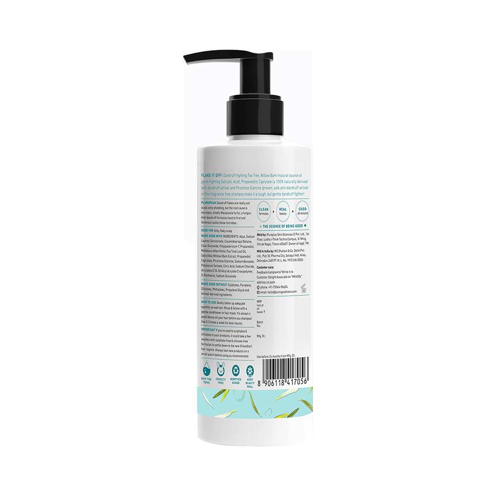 Plum Tea Tree Dandruff Control Shampoo - Image 2