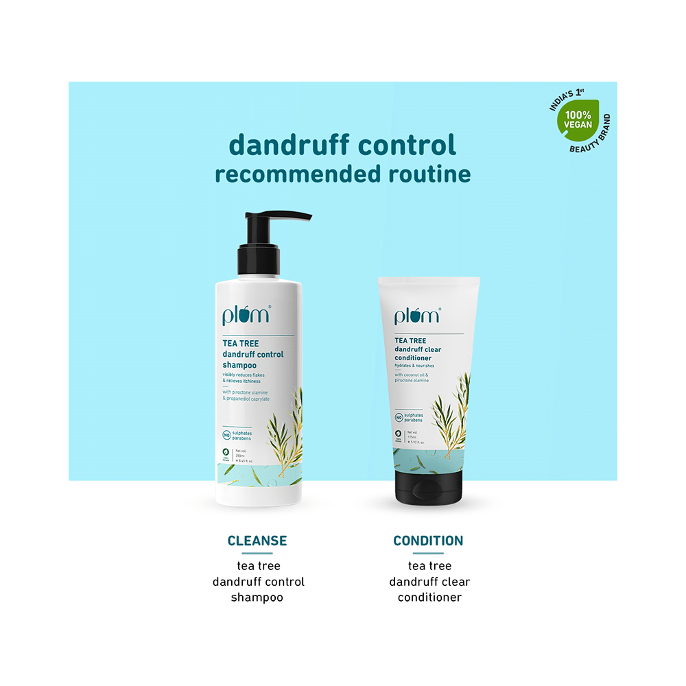 Plum Tea Tree Dandruff Control Shampoo - Image 8