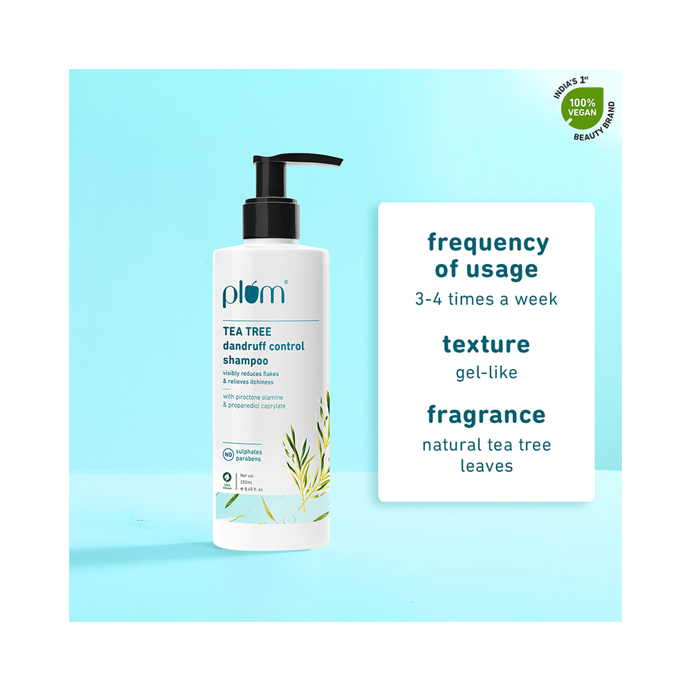 Plum Tea Tree Dandruff Control Shampoo - Image 9