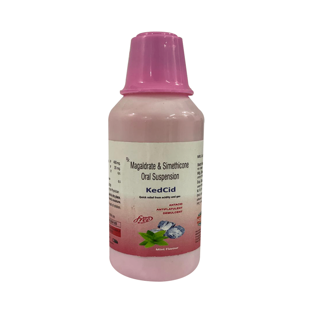 Kedcid Oral Suspension Mint Sugar Free - Image 1