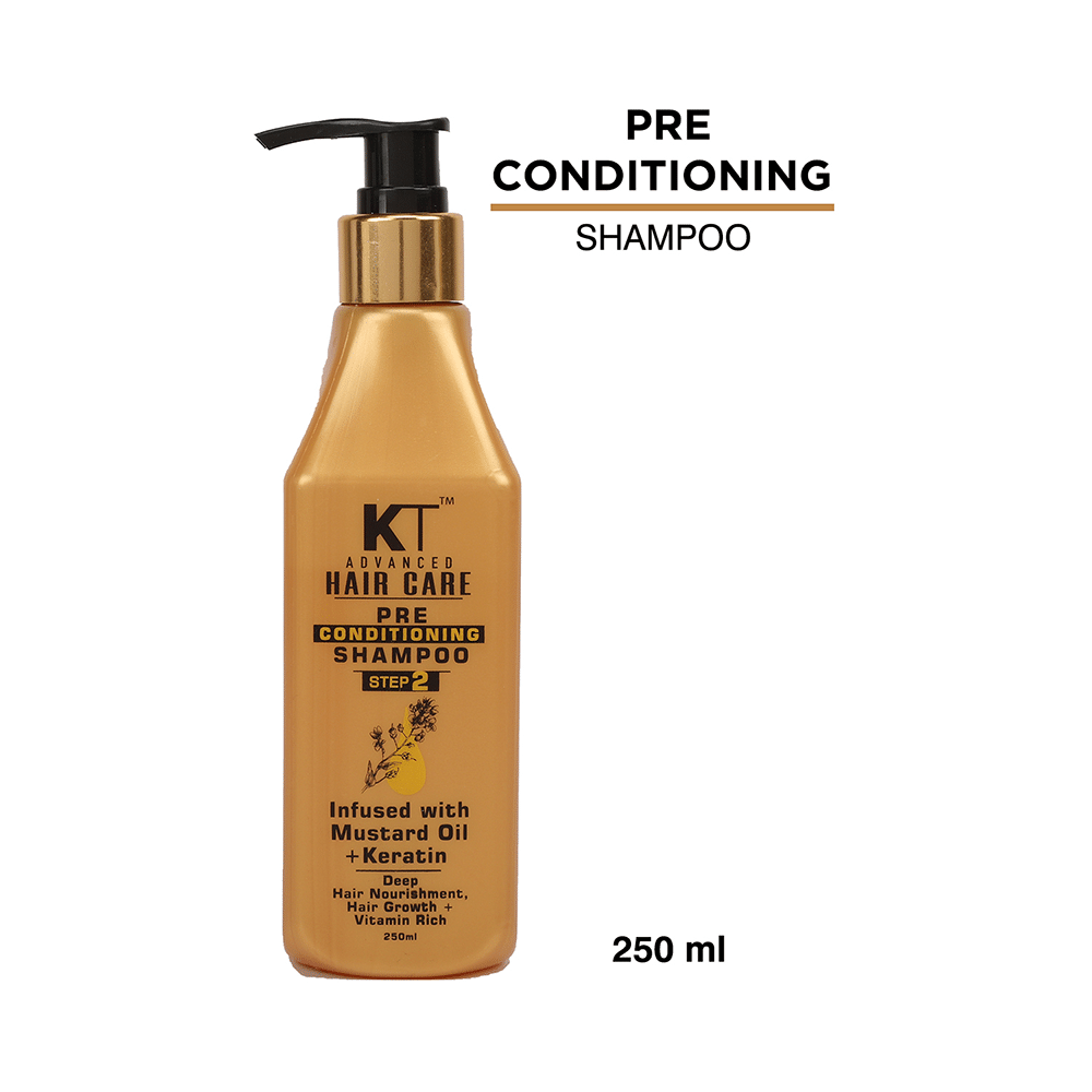 KT Advanced Hair Care Pre Conditioning Shampoo - Image 4