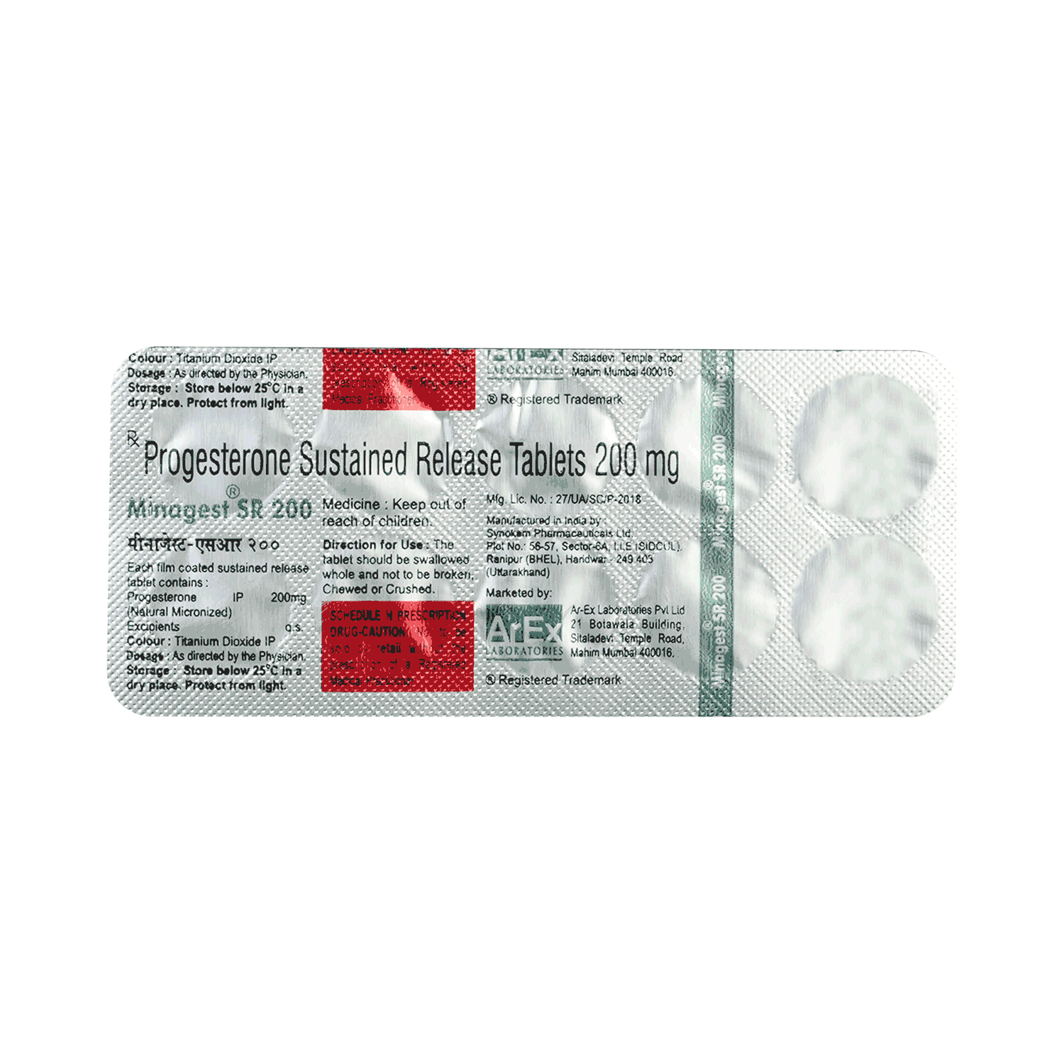 Minagest SR 200 Tablet - Image 5