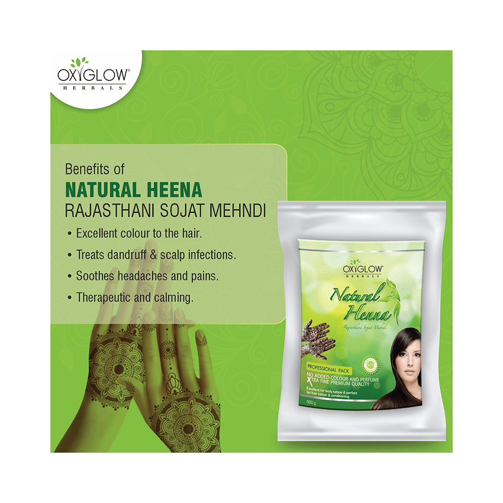 Oxyglow Herbals Natural Heena - Image 6