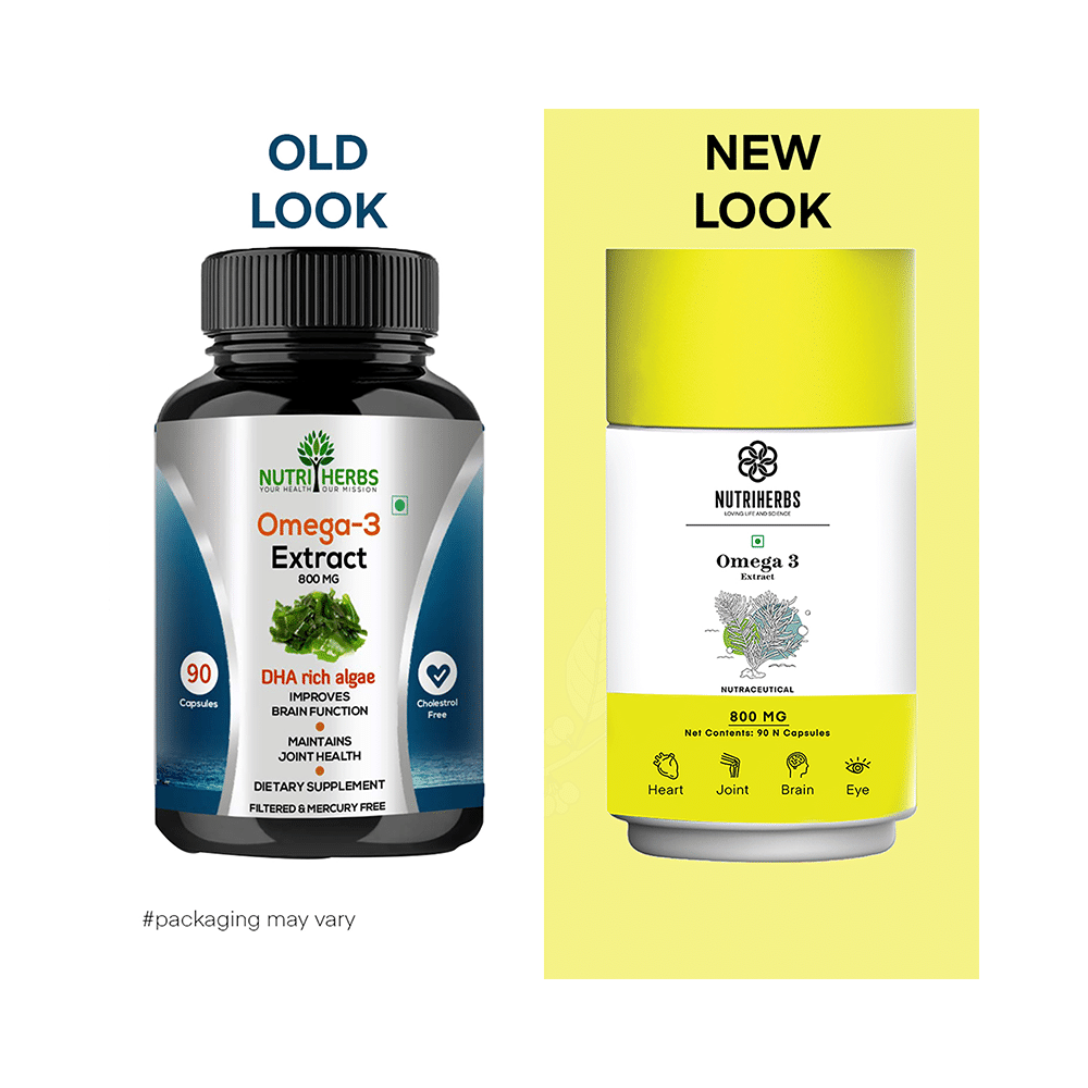 Nutriherbs Omega 3 Extract 800mg Capsule - Image 7