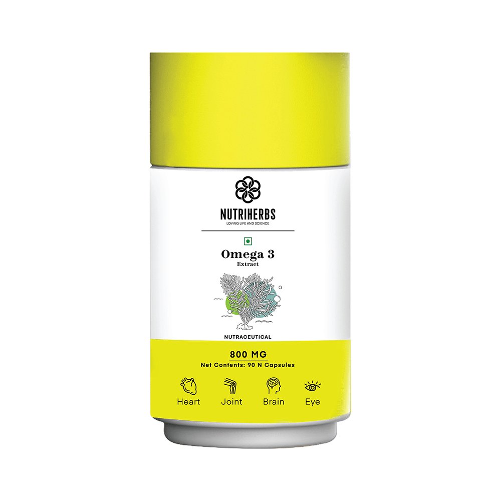 Nutriherbs Omega 3 Extract 800mg Capsule - Image 1