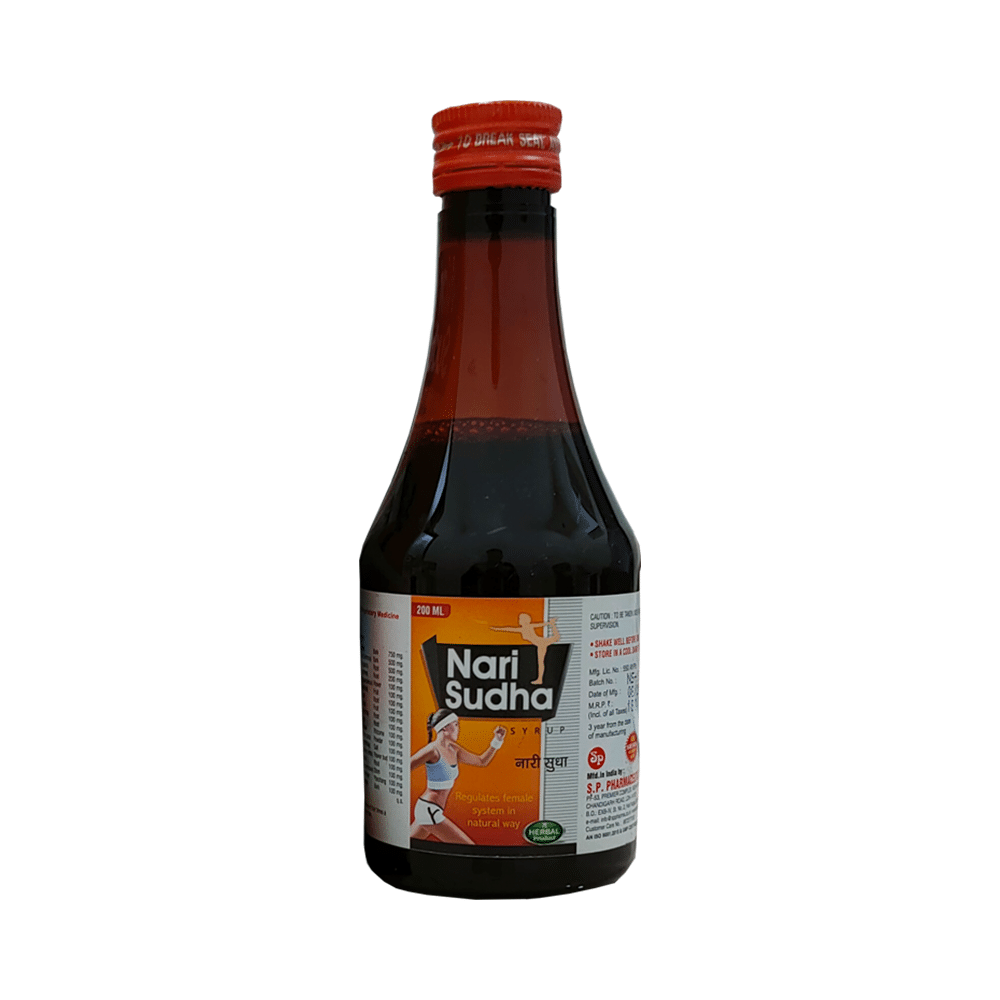 S.P Pharmaceuticals Combo Pack of Shankhpushpi Syrup & Nari Sudha Syrup (200ml Each) - Image 3