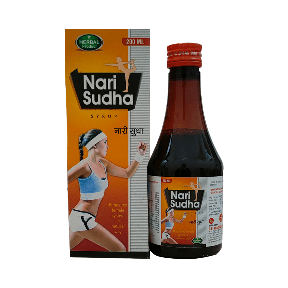 S.P Pharmaceuticals Combo Pack of Shankhpushpi Syrup & Nari Sudha Syrup (200ml Each) - Image 2