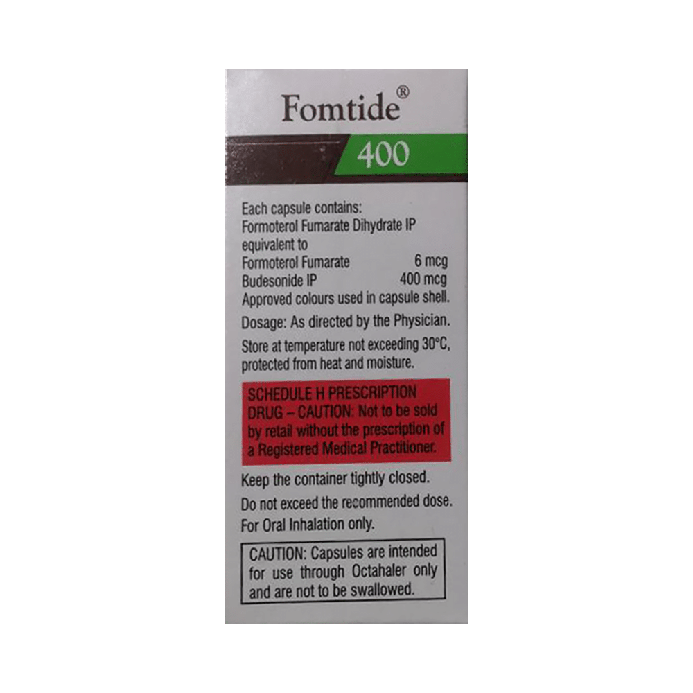 Fomtide 400 Octacaps - Image 2