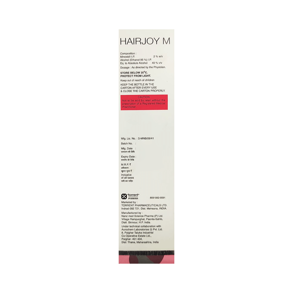 Hairjoy M 2% Topical Solution - Image 2