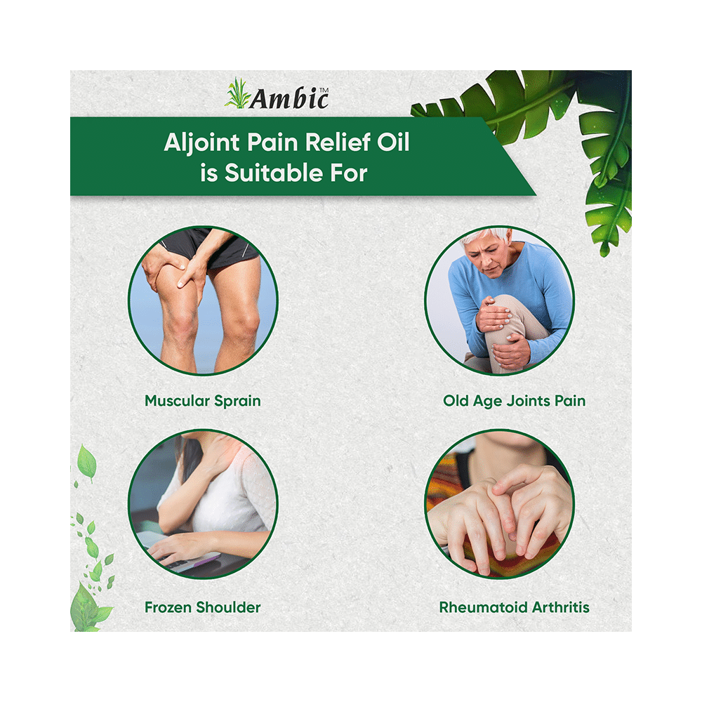 AlJoint Muscular Pain Relief Oil (100ml Each) - Image 4