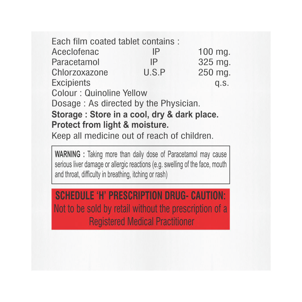 Zubomol MR 100mg/325mg/250mg Tablet - Image 2