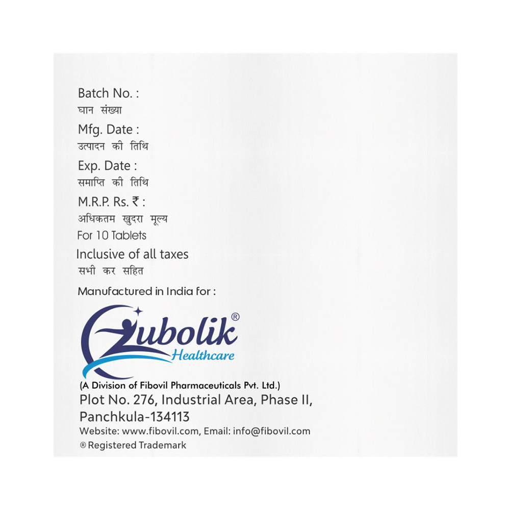 Zubomol MR 100mg/325mg/250mg Tablet - Image 3