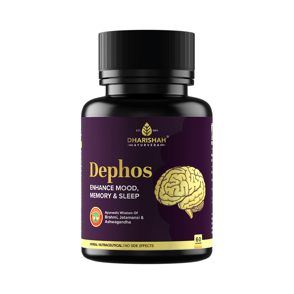 Dharishah Ayurveda Dephos Capsule - Image 1
