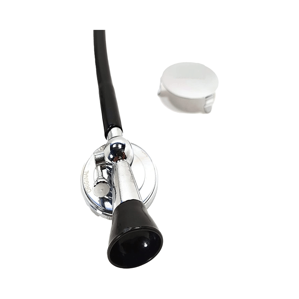 Agarwals H Dass Bell Type Stetoscope with Fetoscope Black - Image 2