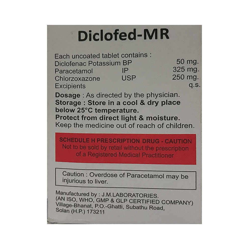 Diclofed-MR Tablet - Image 4