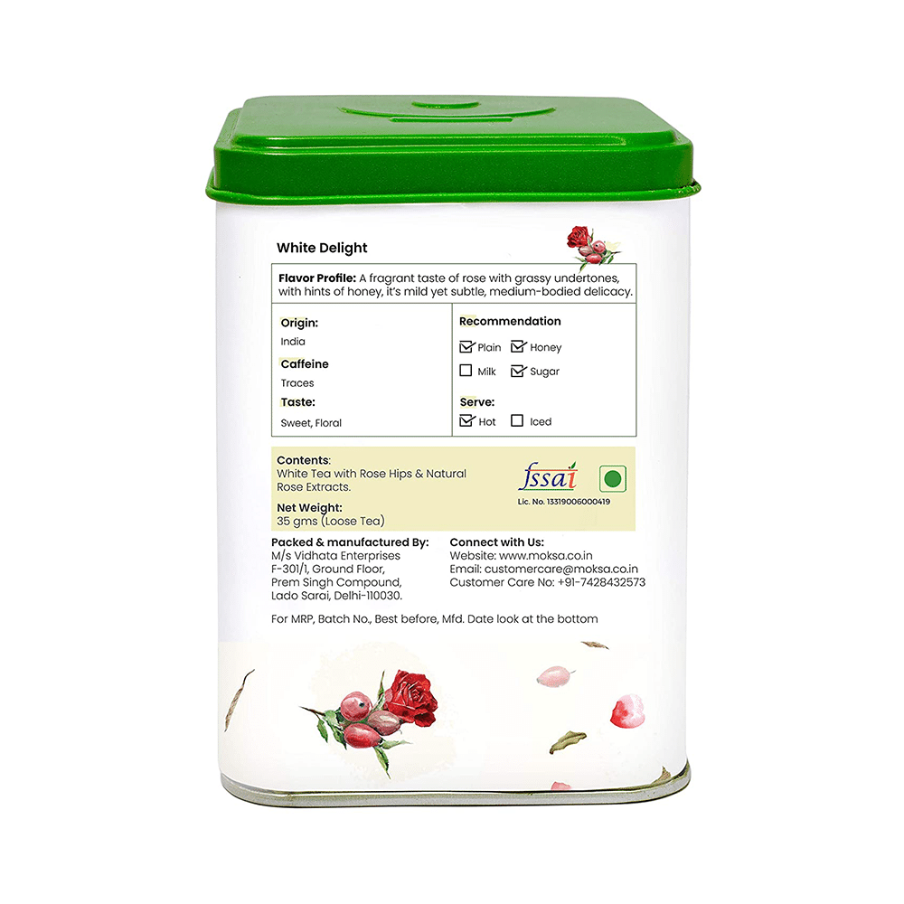 Moksa Tea & Botanicals Samah White Delight Tea - Image 2