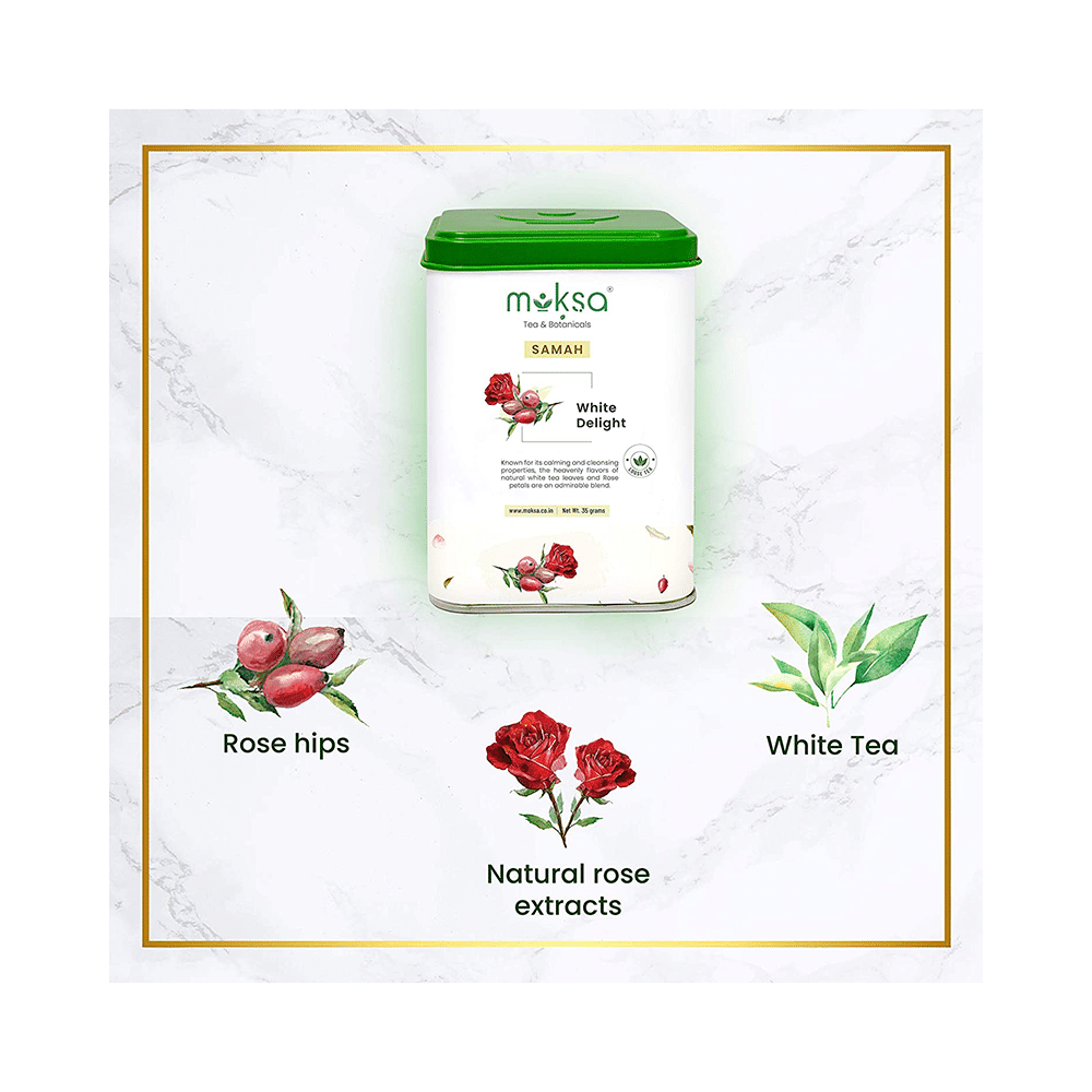 Moksa Tea & Botanicals Samah White Delight Tea - Image 3