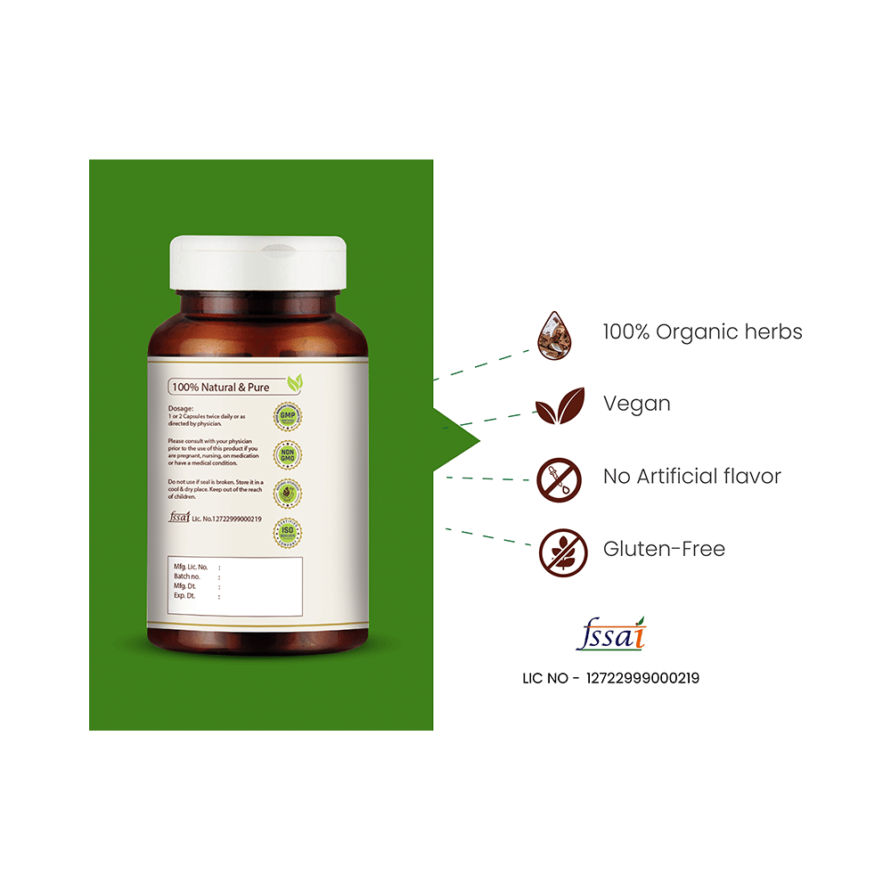 Vedikroots Ashwagandha Veg Capsule (60 Each) - Image 7