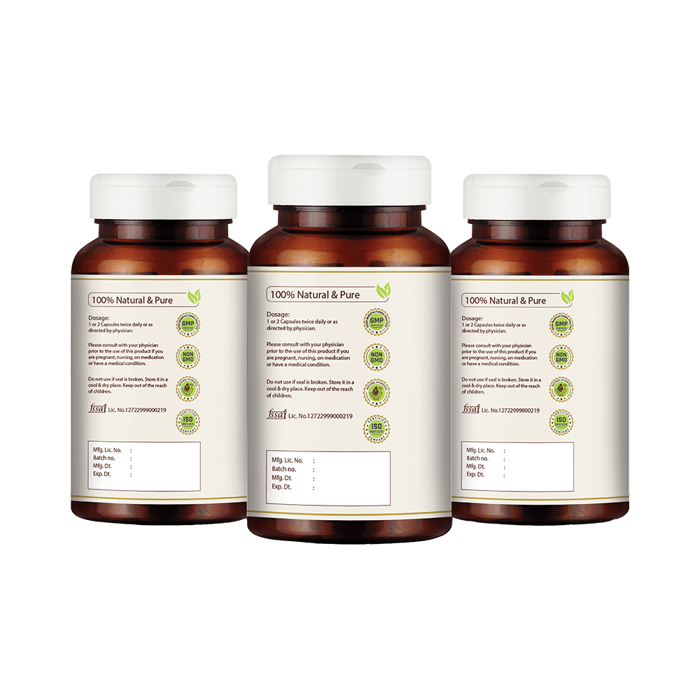 Vedikroots Ashwagandha Veg Capsule (60 Each) - Image 3