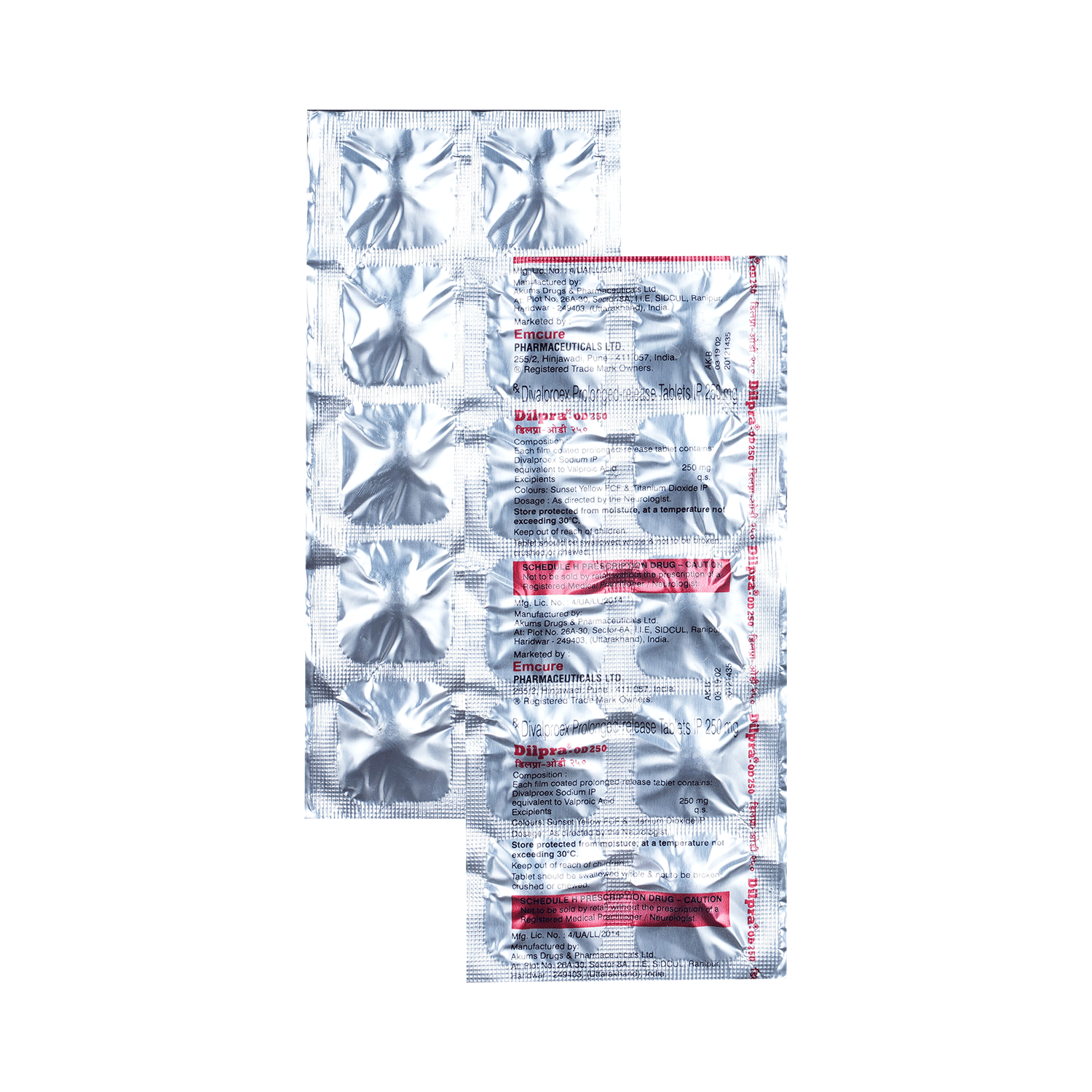 Dilpra-OD 250 Tablet PR - Image 1