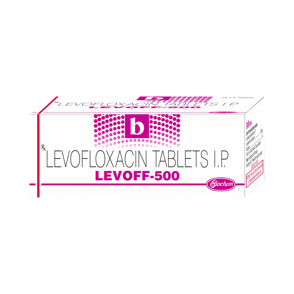 Levoff 500mg Tablet - Image 1
