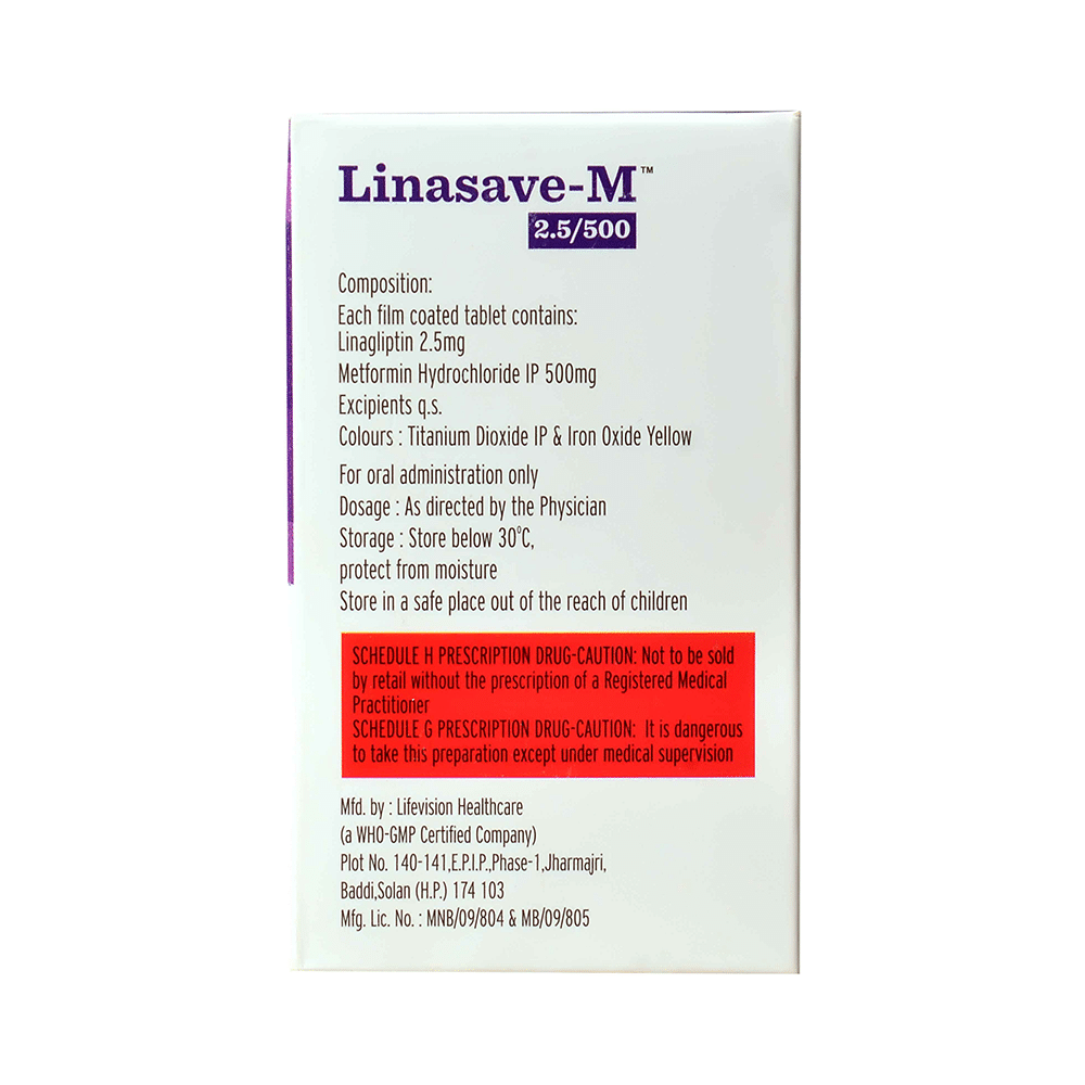 Linasave-M 2.5/500 Tablet - Image 2