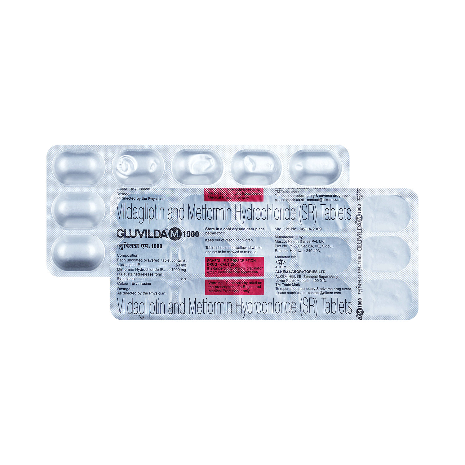 Gluvilda M 1000 Tablet - Image 1