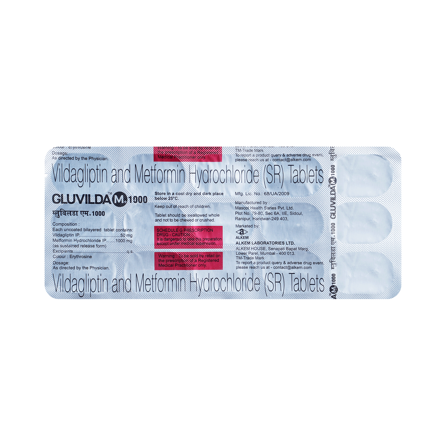 Gluvilda M 1000 Tablet - Image 3