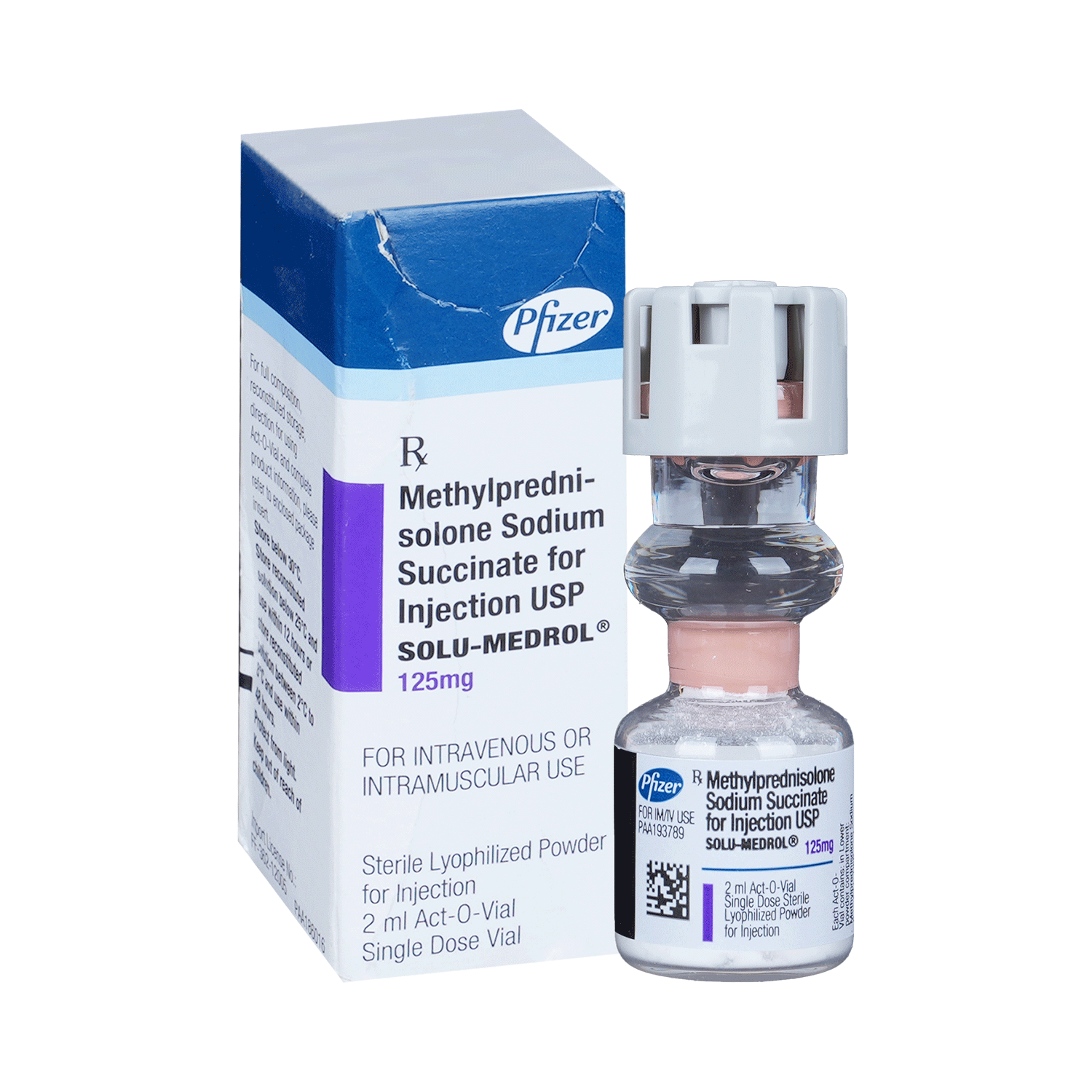 Solu-Medrol 125mg Injection - Image 1