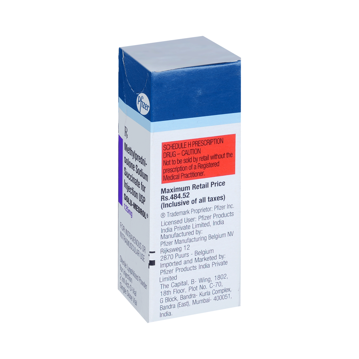 Solu-Medrol 125mg Injection - Image 3