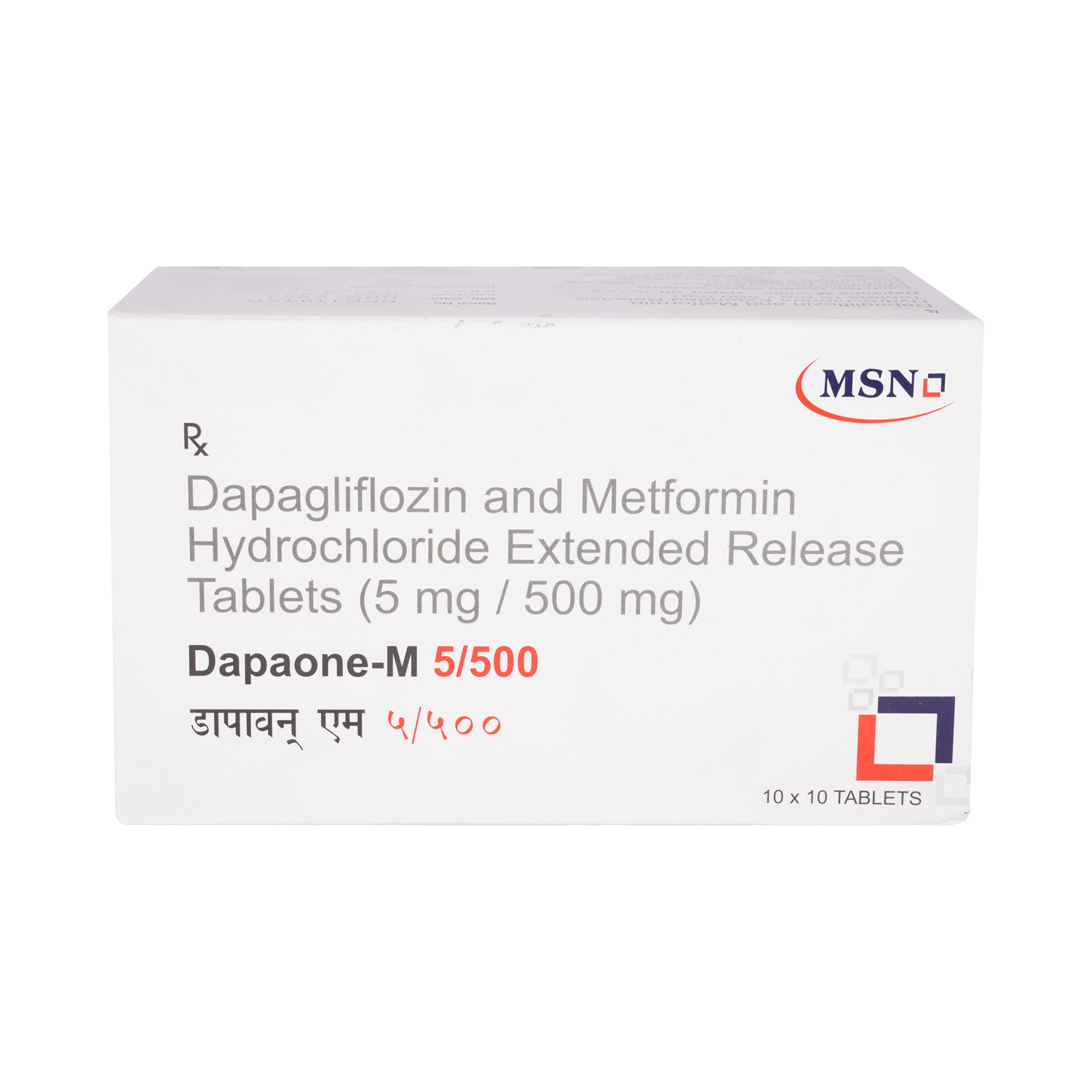 Dapaone-M 5mg/500mg Tablet - Image 2