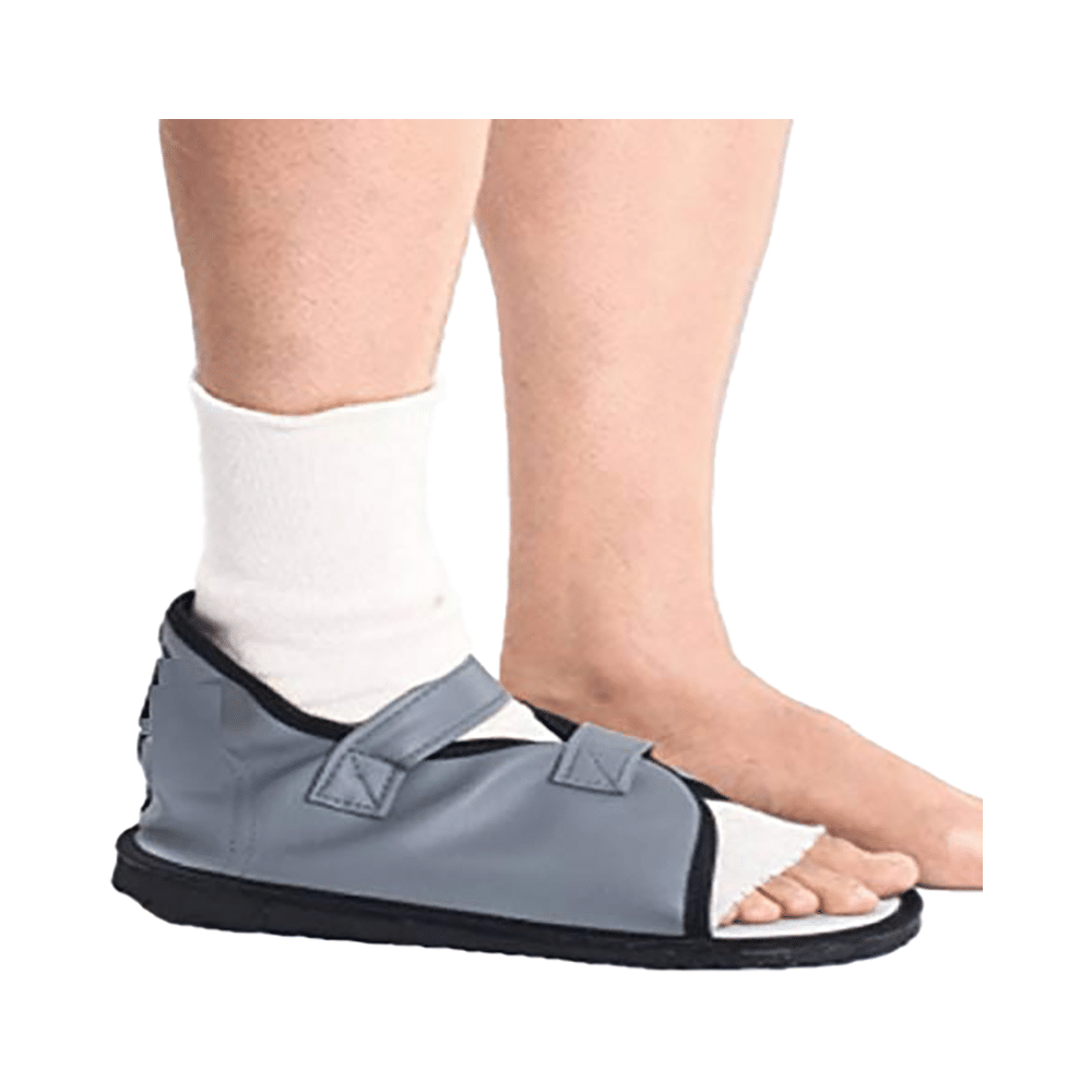 Fidelis Healthcare Cast Shoes Large Grey