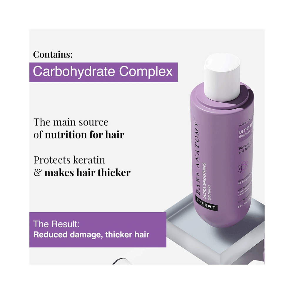 Bare Anatomy Ultra Smoothing Shampoo | For Hair Care - Image 6