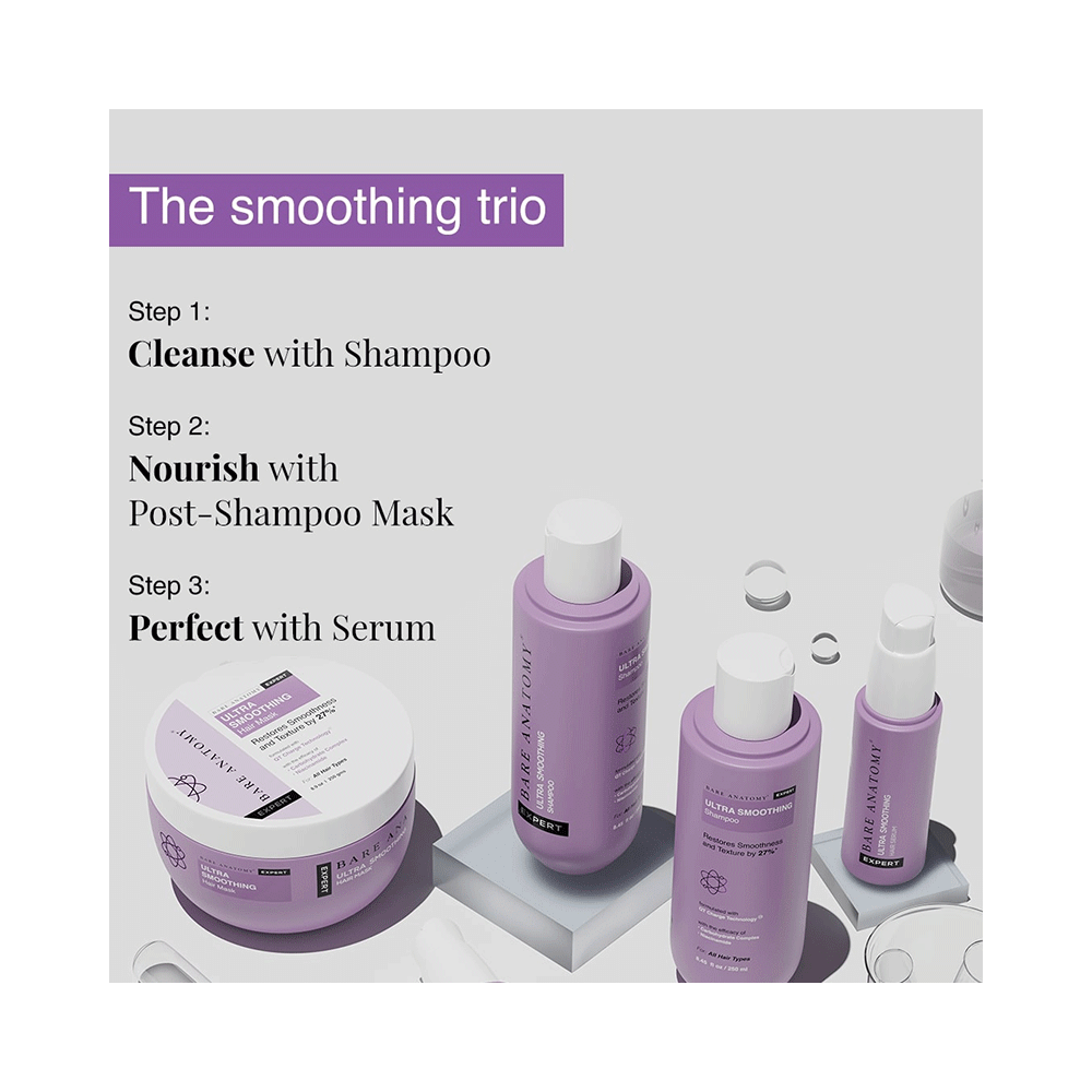 Bare Anatomy Ultra Smoothing Shampoo | For Hair Care - Image 9
