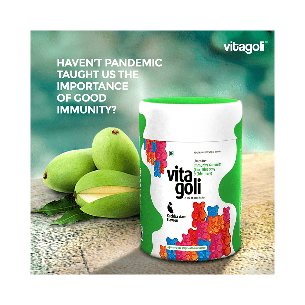 Vitagoli Immunity Gummies Kaccha Aam - Image 6