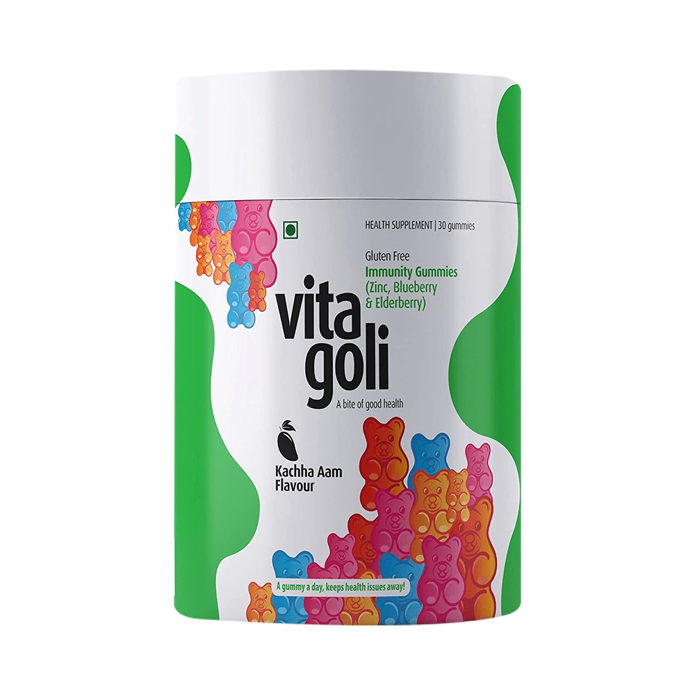 Vitagoli Immunity Gummies Kaccha Aam - Image 1